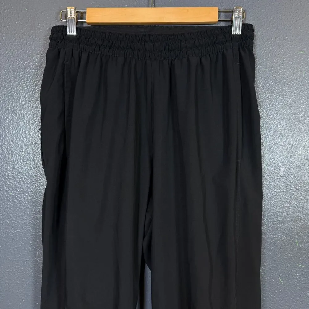 Nike L women’s black workout sport sweatpants outdoor gym pants